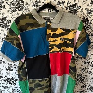 Bape Patchwork Shirt